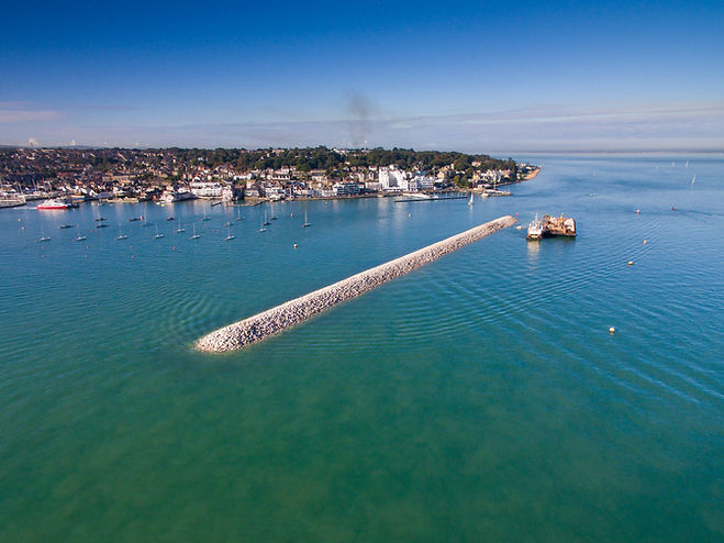 45,000 tonnes of armour stone, one new harbour defence