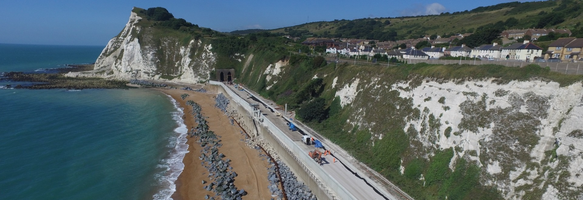 Protecting Dover’s railway when the coastline gave way