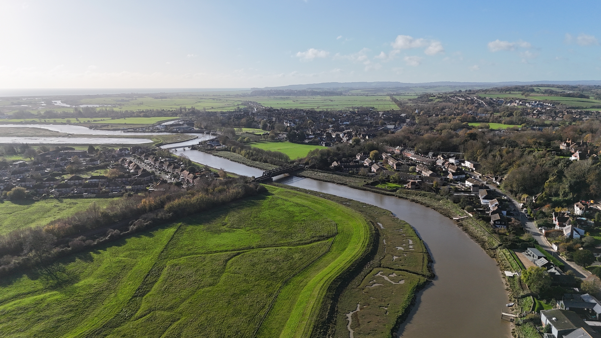 River embankments