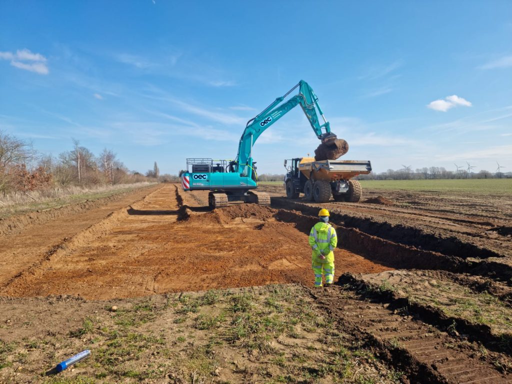 Overburden strips